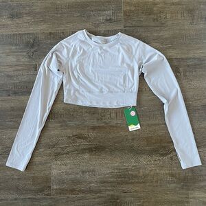 Halara long sleeve crop top